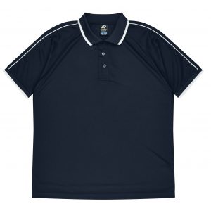 The Aussie Pacific Double Bay Mens Polos is a 100% polyester, Dri-wear, short sleeve mens polo. Available in 5 colours. Sizes S - 3XL, 5XL.