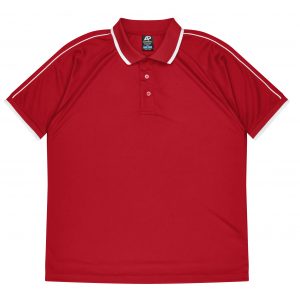 The Aussie Pacific Double Bay Mens Polos is a 100% polyester, Dri-wear, short sleeve mens polo. Available in 5 colours. Sizes S - 3XL, 5XL.