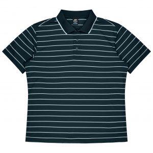 The Aussie Pacific Vaucluse Mens Polo is a 100% polyester, Dri-wear, short sleeve mens polo. Available in 5 colours. Sizes S - 3XL, 5XL.