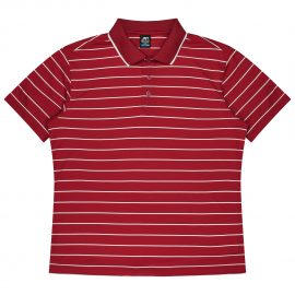 The Aussie Pacific Vaucluse Mens Polo is a 100% polyester, Dri-wear, short sleeve mens polo. Available in 5 colours. Sizes S - 3XL, 5XL.