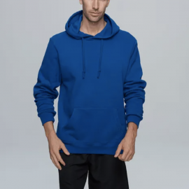 The Aussie Pacific Torquay Mens Hoodie is an 80% cotton/20% polyester mens hoodie with a front pocket. 8 colours. Sizes XS - 3XL, 5XL, 7XL.