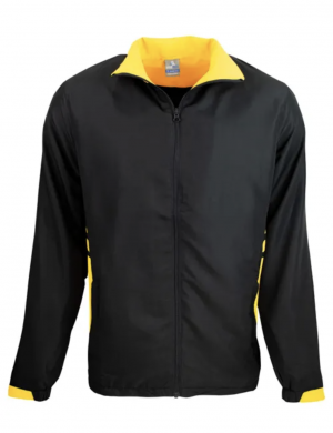 The Aussie Pacific Tasman Mens Tracktop is a 100% polyester, full length zip track top with pockets. 17 colours. Sizes S - 3XL, 5XL.