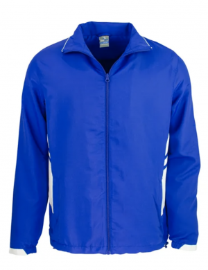 The Aussie Pacific Tasman Mens Tracktop is a 100% polyester, full length zip track top with pockets. 17 colours. Sizes S - 3XL, 5XL.