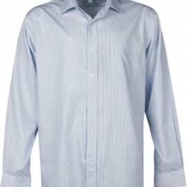 The Aussie Pacific Henley Mens Shirt Long Sleeve is a 65% polyester/35% cotton striped mens shirt. Available in 3 colours. Sizes XXS - 5XL.