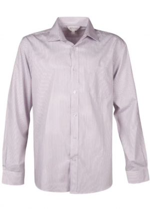 The Aussie Pacific Henley Mens Shirt Long Sleeve is a 65% polyester/35% cotton striped mens shirt. Available in 3 colours. Sizes XXS - 5XL.