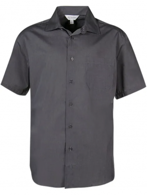 The Aussie Pacific Grange Mens Shirt Short Sleeve is a 65% polyester/35% cotton, micro-check mens shirt. Available in 3 colours. Sizes XXS - 5XL.