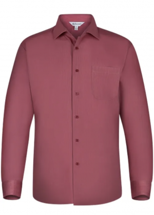 The Aussie Pacific Belair Mens Shirt Long Sleeve is a 65% polyester/35% cotton mens shirt. Available in 6 colours. Sizes XXS - 5XL.