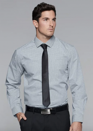 The Aussie Pacific Epsom Mens Shirt Long Sleeve is a 65% polyester/35% cotton mens shirt with pocket. Available in 3 colours. Sizes XXS - 5XL.