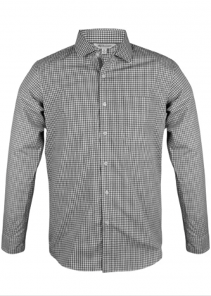 The Aussie Pacific Epsom Mens Shirt Long Sleeve is a 65% polyester/35% cotton mens shirt with pocket. Available in 3 colours. Sizes XXS - 5XL.
