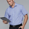 The Aussie Pacific Epsom Mens Shirt Short Sleeve is a 65% polyester/35% cotton mens shirt with pocket. 3 colours. Sizes XXS - 5XL.