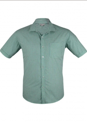 The Aussie Pacific Epsom Mens Shirt Short Sleeve is a 65% polyester/35% cotton mens shirt with pocket. 3 colours. Sizes XXS - 5XL.