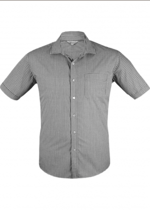 The Aussie Pacific Epsom Mens Shirt Short Sleeve is a 65% polyester/35% cotton mens shirt with pocket. 3 colours. Sizes XXS - 5XL.
