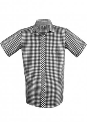 The Aussie Pacific Brighton Mens Shirt Short Sleeve is a 65% polyester/35% cotton classic cut shirt. Available in 3 colours. Sizes XXS - 5XL.