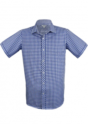 The Aussie Pacific Brighton Mens Shirt Short Sleeve is a 65% polyester/35% cotton classic cut shirt. Available in 3 colours. Sizes XXS - 5XL.