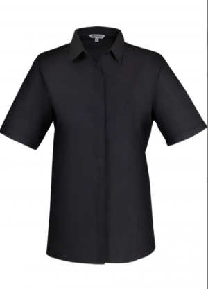 The Aussie Pacific Grange Lady Shirt Short Sleeve is a 65% polyester/35% cotton, micro-check ladies shirt. Available in 3 colours. Sizes 4 - 26.