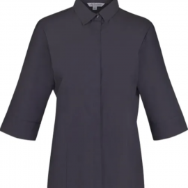 The Aussie Pacific Grange Lady Shirt 3/4 Sleeve is a 65% polyester/35% cotton, micro-check ladies shirt. Available in 3 colours. Sizes 4 - 26.