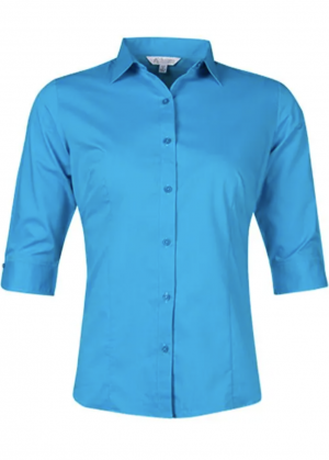 The Aussie Pacific Mosman Ladies Shirt 3/4 Sleeve is a 70% polyester, comfortable fit ladies shirt. Available in 8 colours. Sizes 4 - 26.