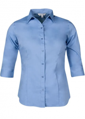 The Aussie Pacific Mosman Ladies Shirt 3/4 Sleeve is a 70% polyester, comfortable fit ladies shirt. Available in 8 colours. Sizes 4 - 26.