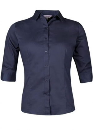 The Aussie Pacific Mosman Ladies Shirt 3/4 Sleeve is a 70% polyester, comfortable fit ladies shirt. Available in 8 colours. Sizes 4 - 26.