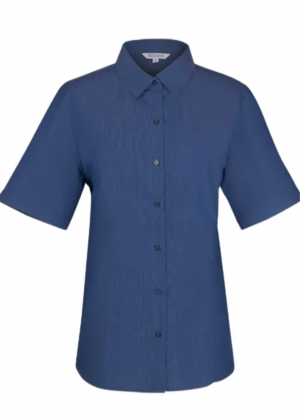 The Aussie Pacific Belair Lady Shirt Short Sleeve is a 65% polyester/35% cotton ladies shirt. Available in 6 colours. Sizes 4 - 26.
