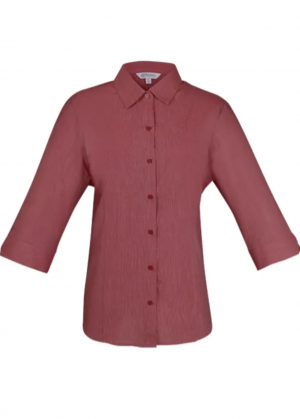 The Aussie Pacific Belair Lady Shirt 3/4 Sleeve is a 65% polyester/35% cotton ladies shirt. Available in 6 colours. Sizes 4 - 26.