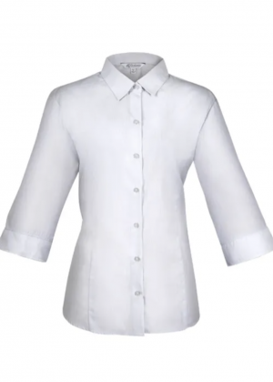 The Aussie Pacific Belair Lady Shirt 3/4 Sleeve is a 65% polyester/35% cotton ladies shirt. Available in 6 colours. Sizes 4 - 26.