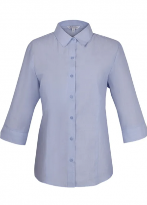 The Aussie Pacific Belair Lady Shirt 3/4 Sleeve is a 65% polyester/35% cotton ladies shirt. Available in 6 colours. Sizes 4 - 26.