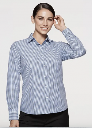 The Aussie Pacific Epsom Lady Shirt Long Sleeve is a 65% polyester/35% cotton ladies shirt. Available in 3 colours. Sizes XXS - 5XL.