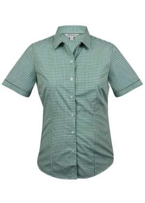 The Aussie Pacific Epsom Lady Shirt Short Sleeve is a 65% polyester/35% cotton ladies shirt. Available in 3 colours. Sizes 4 - 26.