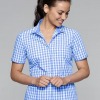 The Aussie Pacific Devonport Lady Shirt Short Sleeve is a 65% polyester/35% cotton slim line fit ladies shirt. 2 colours. Sizes 4 - 26.