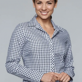 The Aussie Pacific Brighton Lady Shirt Long Sleeve is a 65% polyester/35% cotton shirt. Available in 3 colours. Sizes 4 - 26.