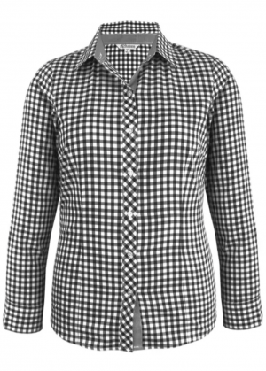 The Aussie Pacific Brighton Lady Shirt Long Sleeve is a 65% polyester/35% cotton shirt. Available in 3 colours. Sizes 4 - 26.