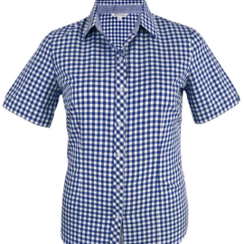 The Aussie Pacific Brighton Lady Shirt Short Sleeve is a 65% polyester/35% cotton shirt. Available in 3 colours. Sizes 4 - 26.