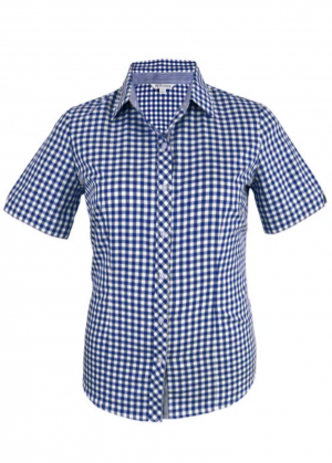 The Aussie Pacific Brighton Lady Shirt Short Sleeve is a 65% polyester/35% cotton shirt. Available in 3 colours. Sizes 4 - 26.