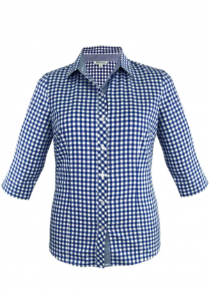 The Aussie Pacific Brighton Lady Shirt 3/4 Sleeve is a 65% polyester/35% cotton shirt. Available in 3 colours. Sizes 4 - 26.