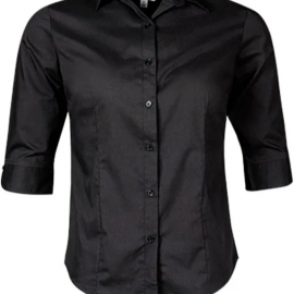 The Aussie Pacific Kingswood Lady Shirt 3/4 Sleeve is a 65% polyester/35% cotton, everyday shirt. 2 colours. Sizes 4 - 26.