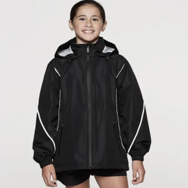 The Aussie Pacific Buffalo Kids Jacket is a water resistant kids hooded jacket with pockets. Available in 5 colours. Sizes 6 - 16.