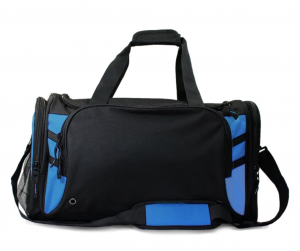 The Aussie Pacific Tasman Sportsbag is a multi-compartment sports bag with padded shoulder straps for support. Available in 19 colours. One size.