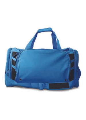 The Aussie Pacific Tasman Sportsbag is a multi-compartment sports bag with padded shoulder straps for support. Available in 19 colours. One size.
