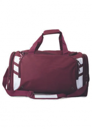 The Aussie Pacific Tasman Sportsbag is a multi-compartment sports bag with padded shoulder straps for support. Available in 19 colours. One size.