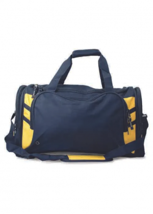 The Aussie Pacific Tasman Sportsbag is a multi-compartment sports bag with padded shoulder straps for support. Available in 19 colours. One size.