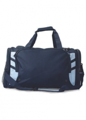 The Aussie Pacific Tasman Sportsbag is a multi-compartment sports bag with padded shoulder straps for support. Available in 19 colours. One size.