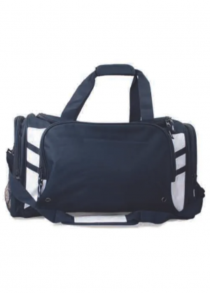 The Aussie Pacific Tasman Sportsbag is a multi-compartment sports bag with padded shoulder straps for support. Available in 19 colours. One size.