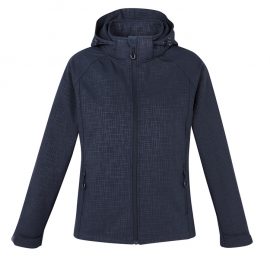 The Biz Collection Ladies Geo Jacket is a 94% polyester outer, detachable hooded jacket. Available in 2 colours. Sizes S - 2XL.