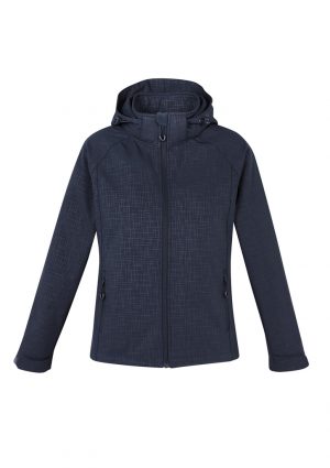 The Biz Collection Ladies Geo Jacket is a 94% polyester outer, detachable hooded jacket. Available in 2 colours. Sizes S - 2XL.
