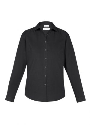 The Biz Collection Ladies Memphis Shirt is a 60% cotton, semi-fitted, long sleeve shirt. Available in 5 colours. Sizes 6 - 26.