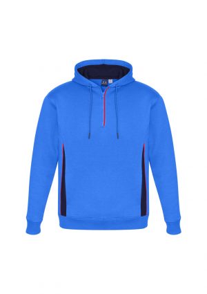 The Adults Renegade Hoodie is a 55% cotton/45% poly, 1/2 zip neck hoodie. Available in 13 colours. Sizes XS - 3XL, 5XL.