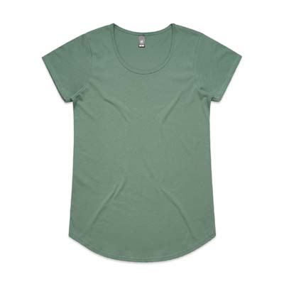 The AS Colour Mali Tee is a 150GSM, 100% combed cotton women's tee. Available in 9 colours. Sizes XS - 3XL. Great printed women's tees for all occasions.