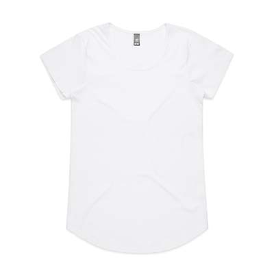 The AS Colour Mali Tee is a 150GSM, 100% combed cotton women's tee.  Available in 9 colours.  Sizes XS - 3XL. Great printed women's tees for all occasions.