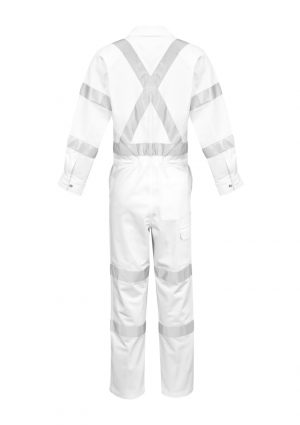 The Syzmik Mens Bio Motion X Back Overall is a 100% cotton drill overall with multiple pockets. Available in White. Sizes 77 - 122.
